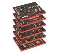 BAHCO - Composition de 6 modules mousse avec 346 outils à usage général