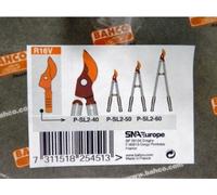BAHCO Coupe-jardin, design ergonomique, coupe précise, construction durable ,
