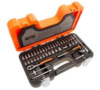 Bahco Douille Métrique et Bit Set 0.6cm Dynamique Lecteur 46 Pièce