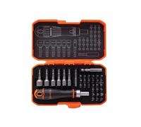 Bahco Ensemble De Bits Colorés À Cliquet 59/S36BCR, 36 Pièces BAH59S36BCR