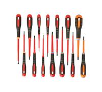 Bahco Ensemble De Tournevis ERGO 14 Pièces Fente Phillips Pozidriv TORX BE-9872
