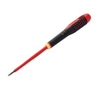 Bahco Ergo™ Slim VDE Isolé Fendu Screwdriver 3.5 X 100Mm BAHBE8230SL