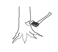 Bahco Hache De Felling Manche En Frêne FGS 1.6-810 2.2kg BAHFGS16810