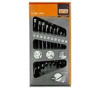 Bahco Jeu de clés mixtes plates 10 pcs en carton, 8-22mm - 111m/s10