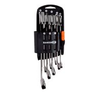 Bahco Jeu de clés mixtes plates 8 pcs en support plastique, 8-22mm - 111m/sh8