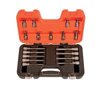 Bahco Jeu De Douilles Torx Étoile 1/2 Pouce 18 Pièces Long Et Court S18TORX