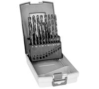 Bahco 4515-SET-19 HSS-R Jeu de forets à queue 19 pièces 1 mm, 1.5 mm, 2 mm, 2.5 mm, 3 mm, 3.5 mm, 4 mm, 4.5 mm, 5 mm, 5.5 mm