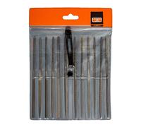 Bahco JEU DE LIMES AIGUILLE 12 PCS 160MM DANS UN ÉTUI PLASTIQUE - 2-472-16-2-0