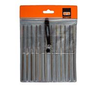 Bahco JEU DE LIMES AIGUILLE 12 PCS 160MM DANS UN ÉTUI PLASTIQUE - 2-472-16-2-0