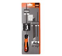 Bahco Jeu de limes de scie à chaîne, manche ergo, 200mm ø 5,5mm, guide d'affûtage - 168-combi-5.5-6924