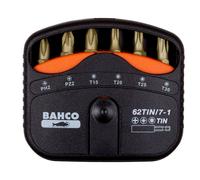 Bahco JEU D'EMBOUTS 7 PCS TIN PH,PZ,T - 62TIN/7-1
