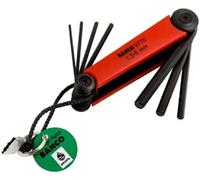 BAHCO Jgo Llaves Hex Mética, 1,5-6 mm