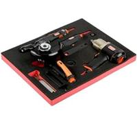BAHCO Juego de llaves de impacto de 1/2" en bandeja de foam 2/3 Fit&Go (7 piezas) - Ref: FF1F5011 - Unid: 1
