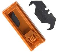 Bahco KBGH-5P-DISPEN Lames de couteaux Utility double crochet, Argent