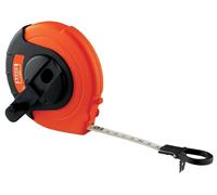 Bahco Mètre ruban, 10m, métrique, ruban en fibre de verre, nettoyage simple - ltb-10