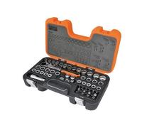 Bahco Métrique 1.3cm Drive Pass Par Ensemble Douille et Pointe 53 Pièce S530T