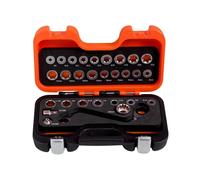 Bahco S Type liquet Profil Bas Adaptateur Ensemble 29 Pièces BAH1320SRM29