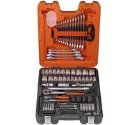 BAHCO S106 Coffret 106 pièces douilles/clés mixtes/cliquets 1/4 et 1/2