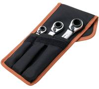 Bahco S4RM/3T neu Jeu de clés mixtes à cliquet 3 pièces Ouverture de clé (métrique) 8 - 19 mm