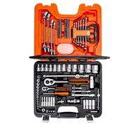 Bahco S910 Coffret douilles et cliquet 1/4" et 1/2" 92 pièces (Import Grande Bretagne)