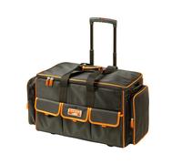 Bahco Sac Fermé à Roulettes 24in Grand Noir Polyester BAH4750FB24W