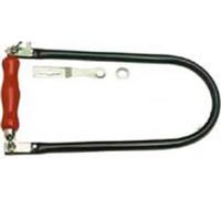 Bahco Scie à chantourner avec étrier et poignée en bois 130 mm