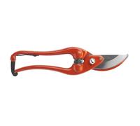 BAHCO-Sécateur professionnel fer forgé et tête large orange - 23 cm