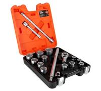 Bahco SLX17 Coffret douilles et cliquet 3/4" 17 pièces (Import Grande Bretagne)