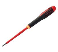 Bahco Ergo™ Slim VDE Isolé Fendu Screwdriver 3.5 X 100Mm BAHBE8230SL