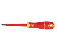 Bahco Tournevis Phillips isolé VDE avec manche multi-composants, PH2 x 100 mm - B197.002.100