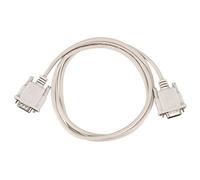 Bahderaus 1.4M RS232 DB9 9 broches vers VGA 15 broches mâle câble adaptateur gris clair