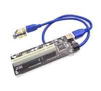 Bahderaus PCIE PCI-E PCI X1 vers PCI Carte Verticale Bus Carte Adaptateur Convertisseur Efficacité Câble USB 3.0 pour PC Ordinateur de Bureau