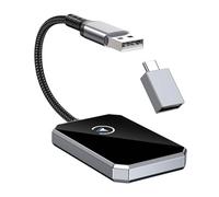 BAHJKASD Adaptateur Car Play pour voiture filaire d'usine - Dongles de mise à niveau convertit les dongles filaires en sans fil pour téléphones de voiture