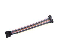 BAHJKASD Câble adaptateur d'alimentation hôte PC pour différentes cartes mères 16 broches vers 2 x 8 broches Adaptateur répartiteur 16 broches/2P 20 cm 24 AWG