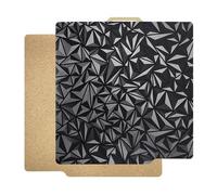 BAHJKASD Plaque en acier avec structure en losange résistante aux rayures pour P1P/X1CPEI - Plaque en acier résistante à l'usure avec motif losanges