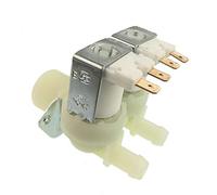 BAHome Électrovanne double droite type universel pour machines à laver LG, Samsung et Candy