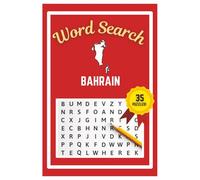 Bahrain Word Search Puzzle Book: Easy to read print | 6x9 inches | 35 Puzzles, 315 Words, 53 Pages | Learn about Albania | Gift for Country & ... Vacations, Road Trips, Holidays, & Free Time