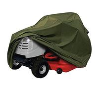 BAHULA Housse de Tondeuse Autoportée, Couverture de Tondeuse à Gazon, 210D Tissu Oxford résistant aux UV/Eau/poussière, Housse Universelle pour Tracteur de Jardin,Vert,182x111x116cm