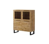 Bahut design collection MILO - MEUBLORAMA - Buffet bas - Chêne - Marron