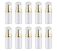 Bahwphry 10 Pièces 30ML Bouteille de Mousse en Plastique Savon Mousses Distributeur de Liquide Mousse Shampooing Lotion Bouteille Nettoyant pour le Bouteilles à Pompe