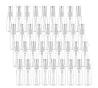 Bahwphry 36 Pcs 30 Ml / 1 Oz Mini Bouteilles de PulvéRisation à Brume Fine Bouteilles Rechargeables Petites Bouteilles de Voyage en Plastique Transparent Vide