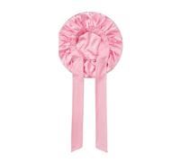 Bahwphry Chapeau de Femme Bonnet de Douche de Nuit Bonnet de Cheveux à Haute Élasticité Chapeau Couvre-Tête Bonnet de Soin des Cheveux Bonnet de Nuit Rose