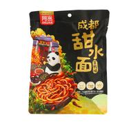 BAI JIA A Kuan Nouilles udon saveur sucrée et épicée avec édulcorants - 275 g