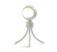BAIAA Veilleuse pour Enfants, Interrupteur à Bouton-Poussoir, Armoire De Chevet Intelligente USB avec Commande Vocale pour Se Réveiller, Escaliers, Cintres Et Décoration De Comptoir (White)