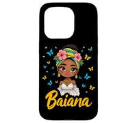 Baiana Afro Brésilienne Fille Bahia Carnaval Brésil Femmes Coque pour iPhone 15 Pro