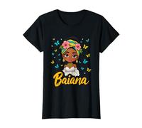 Baiana Afro Brésilienne Fille Bahia Carnaval Brésil Femmes T-Shirt
