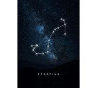 Baibexing Affiche Et Impressions Sur Toile Représentant Les Constellations Spatiales Du Scorpion, Peinture Murale, Image Pour Décoration De Salon 40X50Cm Sans Cadre