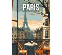 Baibexing Affiche Et Impressions Sur Toile Représentant Un Paysage De Voyage Abstrait, Une Ville De Paris, Une Peinture Murale, Une Image Décorative Pour La Maison 40X60Cm Sans Cadre