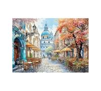 Baibexing Aquarelle Illustration Vienne Paysage Urbain Voyage Mur Art Toile Peinture Affiche Impressions Pour Salon Décoration Intérieure A6 50X70Cm Sans Cadre