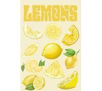 Baibexing Peinture Sur Toile Abstraite Avec Citron Et Orange, Affiche Et Impression, Décoration Murale Pour Salon, Cuisine, Maison, Format A2 50X70Cm Sans Cadre